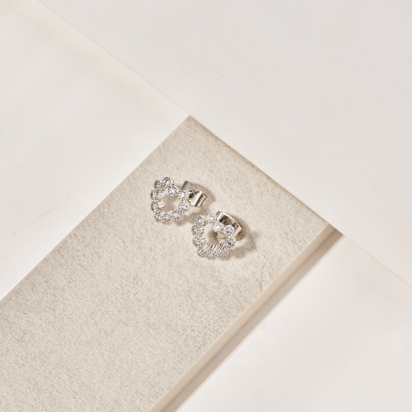 Серьги Tea цвет серебро Verame