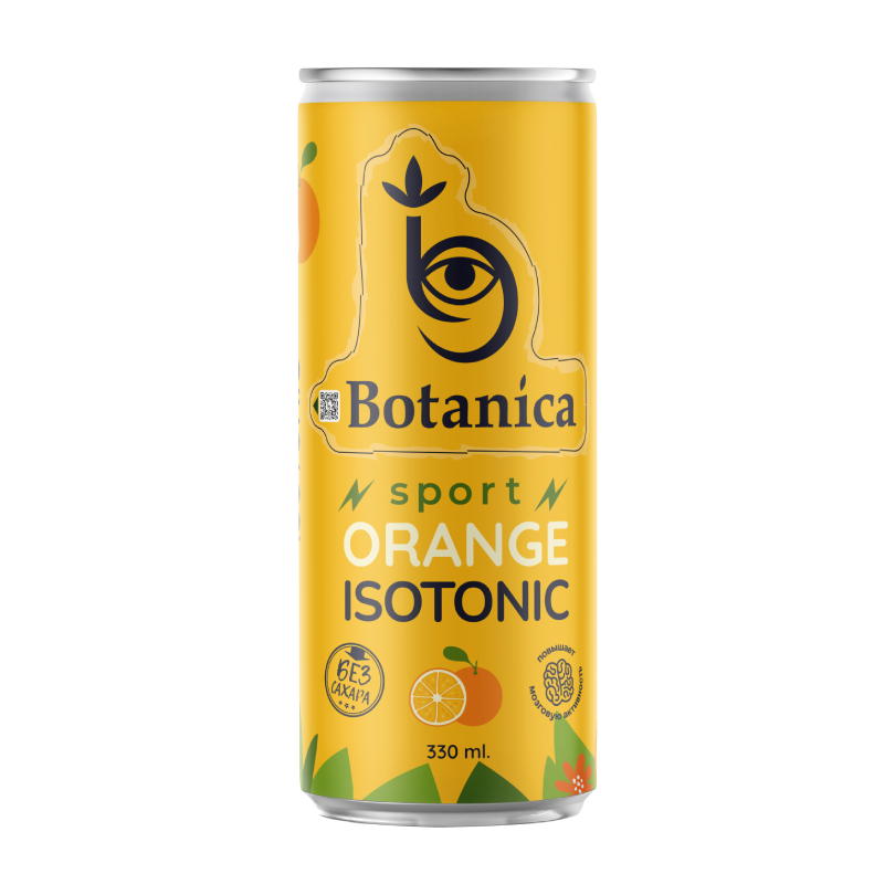 Лимонад "Апельсин Isotonic" Botanica